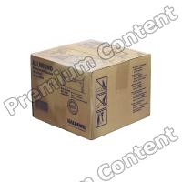 Cardboard Box Base 3D Scan #8